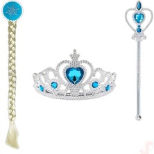 Bebek ve Parti Frozen Asa, Taç Saç Seti
