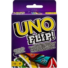 Games Uno Flip Mattel Uno Flip, Klasik Uno'nun Yeni Versiyonu, Mattel Games GLH50 GLH50