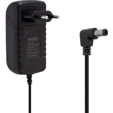 Weko 25.2 Volt - 1 Amper 5.5*2.5 Uçlu Priz Tipi Adaptör