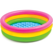 Boğumlu Bebek Çocuk Top ve Ya Su Havuzu Intex Şişme Havuz 86X25