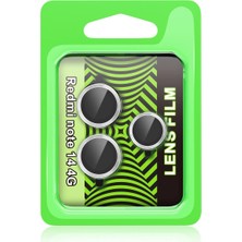 Bucuks Note 14 4g Raze Metal Kamera Lens - Gümüş