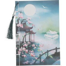 Delixa Stobok Geleneksel Çince A5 Satır Ciltli Defter Sanatı Iş Günlük Görevler Için Düzenleyici