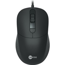Zemheri Lenovo Lecoo MS102 800/1200/1600 Dpı 4 Tuşlu USB Kablolu Optik Mouse