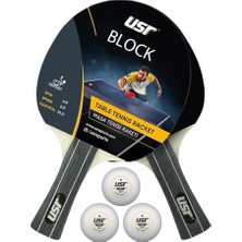Block-Rb Masa Tenisi 2 Raket + 3 Top Set