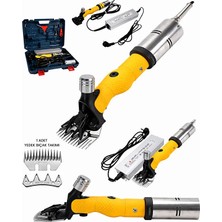 Optivex 450WATT Şarjlı Koyun Kırpma Makinesi Yedek Bıçaklı