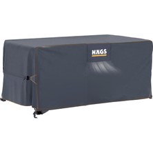 Delixa Bahçe Mobilyası Örtüsü, 250-210-90CM, Ağır Hizmet Kumaş, Su Geçirmez, Dış Mekan Veranda Masa Örtüsü,