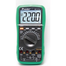 Pro's Kit Ten,proskit MT-1710 True Rms Dijital Multimetre, 3-3/4 Gerçek Rms Otomatik Aralık Multimetresi