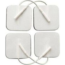 PremiumPort Kablolu Tens Elektrodu, 5x5 Cm, 40 Adet, Yüksek Kalite ve Dayanıklılık