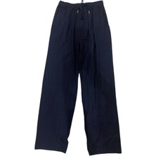 Phuti Italyan Keten Boru Paça Pantolon