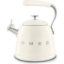 50's Style Krem Set Üstü Düdüklü Kettle 2.3 Lt