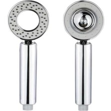 Taraflı Yüksek Basınçlı Su Akıtan Şampuan Hazneli Tasarruflu Duş Başlığı