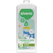 Delixa SIVENO%100 Doğal Sıvı Kastil Sabun Zeytinyağlı Yoğun Nemlendirici Arındırıcı Vegan 1000 ml