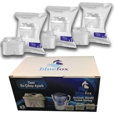 3'lü Arıtmalı Sürahi Filtre Kartuşları - Ayarlanabilir Filtrasyon Hızı, Iyon Değişimli Kireç Azaltıcı, 160 Litre Kapasite, Geri Dönüştürülebilir ve Popüler Sürahilere Uyumlu