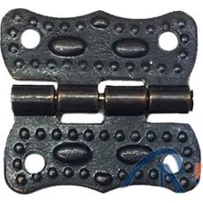 Pazarcan Papatya Menteşe - Küçük 20X20 Mm, Antik, 100 Adet