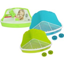 Tavşan Tuvaleti Üçgen Büyük 32X22X14,5 cm