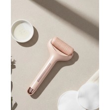 Pileli Store Yüz Için Buz Silindiri Cilt Sıkılaştırıcı ve Ferahlatıcı Masaj Aleti