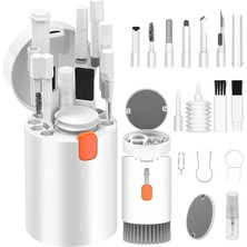 20'si 1 Arada Klavye ve Kulaklık Temizleme Seti - Airpods 1/2/3/pro, Pc, Dizüstü Bilgisayar, Cep Telefonu, Kamera Için Aksesuar
