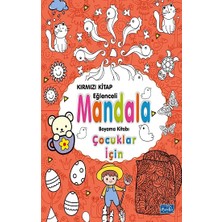 Parıltı Yayınları Çocuklar Için Mandala - Kırmızı