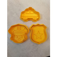 Stilcraft Polis Temalı Kurabiye Kalıbı