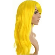 Pazarcan Uzun Peruk Saç - Sarı