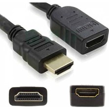 Metre HDMI Uzatma Kablosu Dişi Erkek HDMI Uzatma