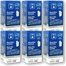 6 x TCZ7003 Su Filtresi Brita Intenza Otomatik Kahve Makineleri Için-Serileri Tca 7, Tcc 7, Tes 70