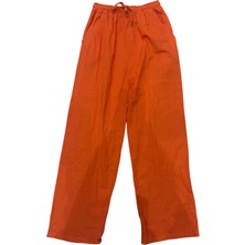 Phuti Italyan Keten Boru Paça Pantolon