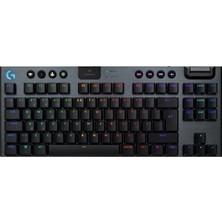 G G915 x Lıghtspeed Tkl Clicky Kablosuz Düşük Profilli Rgb Aydınlatmalı Pc/mac Için Mekanik Ingilizce Q Oyun Klavyesi, Siyah