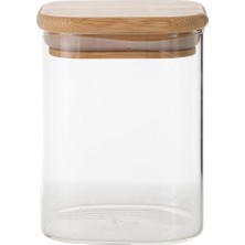 Home Borosilikat Kare Kavanoz 500 ml