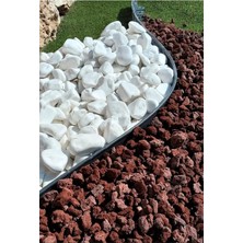 Ayırıcı 10 Metre Siyah Renk Çim Sınırlayıcı Taş Toprak Ayıracı Çim Taş Toprak Bariyeri