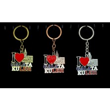 Pazarcan Metal Galata Kulesi Anahtarlık ALK2208