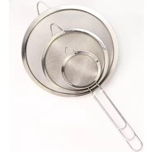 Paslanmaz Çelik Pratik 3'lü Çay Süzgeci