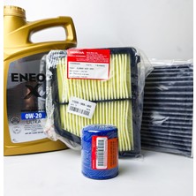 HG Bakım Seti Honda Civic 2017-2021 Fc5 (Orjinal 10 Delikli Yağ Filtresi,orjinal Hava Filtresi SET)0W20