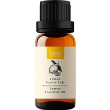 Born In Cosmetics DOĞAL%100 Saf Limon Yağı; Nemlendirici, Buhurdanlık, Masaj, Uyku, Banyo, Spa, Cilt ve Saç Bakımı Için - 10 ml (Limon)