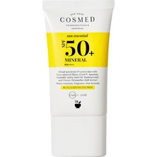 Mineral Spf 50 Çok Hassas Ciltler Için Yüzde Yüz Mineral Filtreli Yüz Güneş Kremi 40 ml
