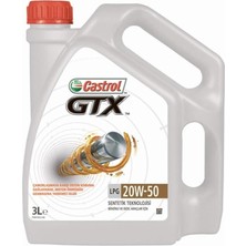 Gtx Lpg 20W-50 3 Lt Lpg'li Araç Motor Yağı