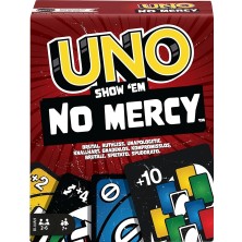 Games Uno No Mercy Kartlar Çocuklara, Yetişkinlere, Aileyle Bir Araya Gelinen Akşamlara, Partilere ve Seyahatlere Yönelik Uno No Mercy Kart Oyunu HWV18