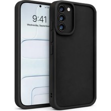 Fenza Samsung Galaxy S20 Fe ve S20 Lite Uyumlu Siyah Renkli Mat Silikon Telefon Kılıfı