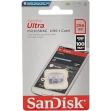 256GB Ultra Lite Microsdxc 100 Mb, Beyaz/gri