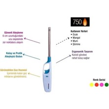 Doldurulabilir Uzun Mutfak Ocak - Künefe Ocak Çakmağı