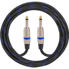 FS10 Enstrüman Jack Kablosu 6.35 mm Jak Kablo 10 Metre