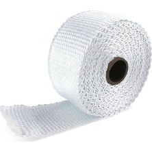 Cam Elyaf Egzoz Sargısı Yanmaz Bant Sıcaklık Önler Bant 3 mm x 3 cm 5 Metre