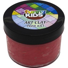 Funny Kids Art Clay Proje Kili 40CC - 560 Kırmızı