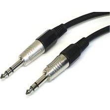 6.3 mm Erkek-Erkek Stereo Trs Kablo 2 Metre