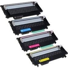 Print Samsung Clt 404 C430/C430W/C480/C480W/C480FN/C480FW Uyumlu 4 Renk Muadil Toner Seti