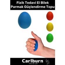 PremiumPort El Güçlendirme Silikon Stres Topu, Egzersiz ve Rahatlama Için