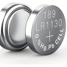 Adet AG10 Alkaline 189 V10GA LR54 D389 Sr Lr 1130 S1131E 389 LR54 SR54 Ag 10 SR1130W Düğme Pil (Terazi-Saat-Baskül Pili) (20)