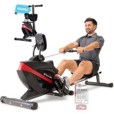 Katlanabilir Kürek Makinesi Evlere Uygun Sessiz Akıcı Antrenman Akıllı Ekran ile Fitness Ekipmanı