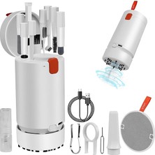 Gotye 21'i 1 Arada Klavye Temizleme Seti, Dizüstü Bilgisayar, Ipad, Iphone, Kamera, Kulaklık Temizliği, Çok Fonksiyonlu Bilgisayar Ekranı Temizleme Fırçası Araçları Için Mini Elektrikli Süpürge