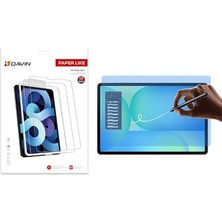 Galaxy Tab S10 Fe Plus Ekran Koruyucu Kağıt Hisli Mat Paper Like, Çizim Yapanlara Özel, Parmak Izi Yapmayan Ince -